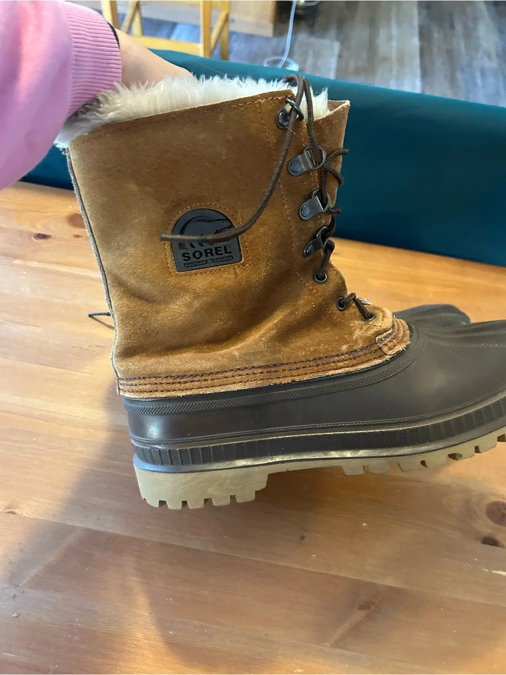 Sorel Steel Shank Vintage Winter Men's Boot Size 9